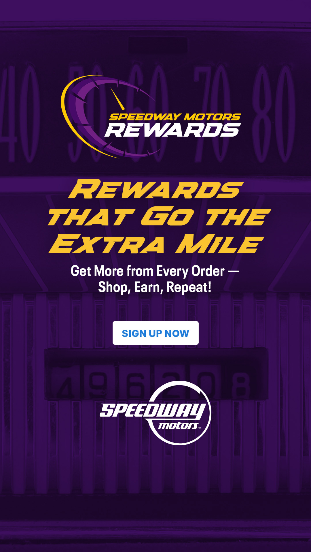 Speedway Motors Facebook ad