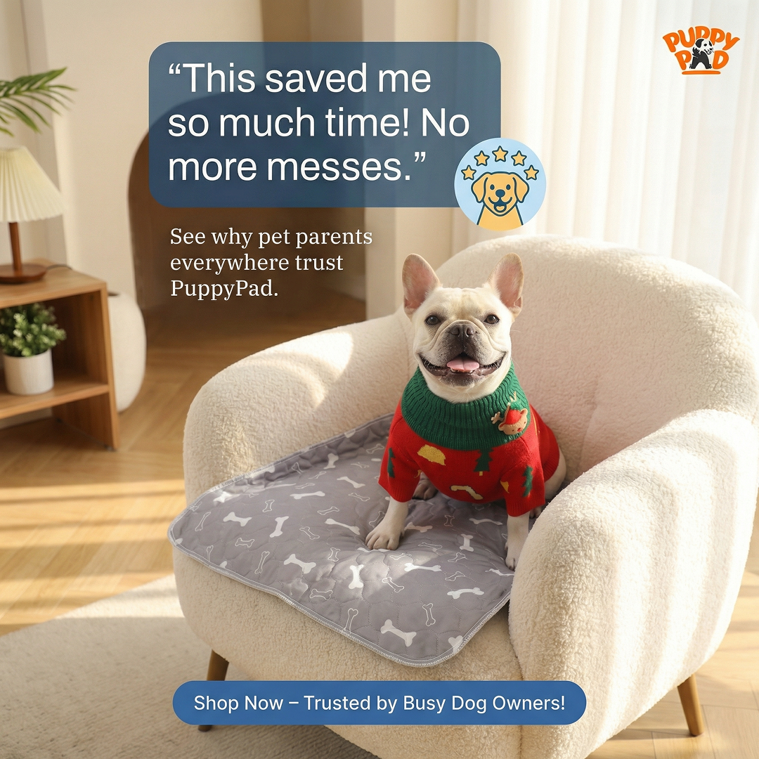 PuppyPad Facebook ad