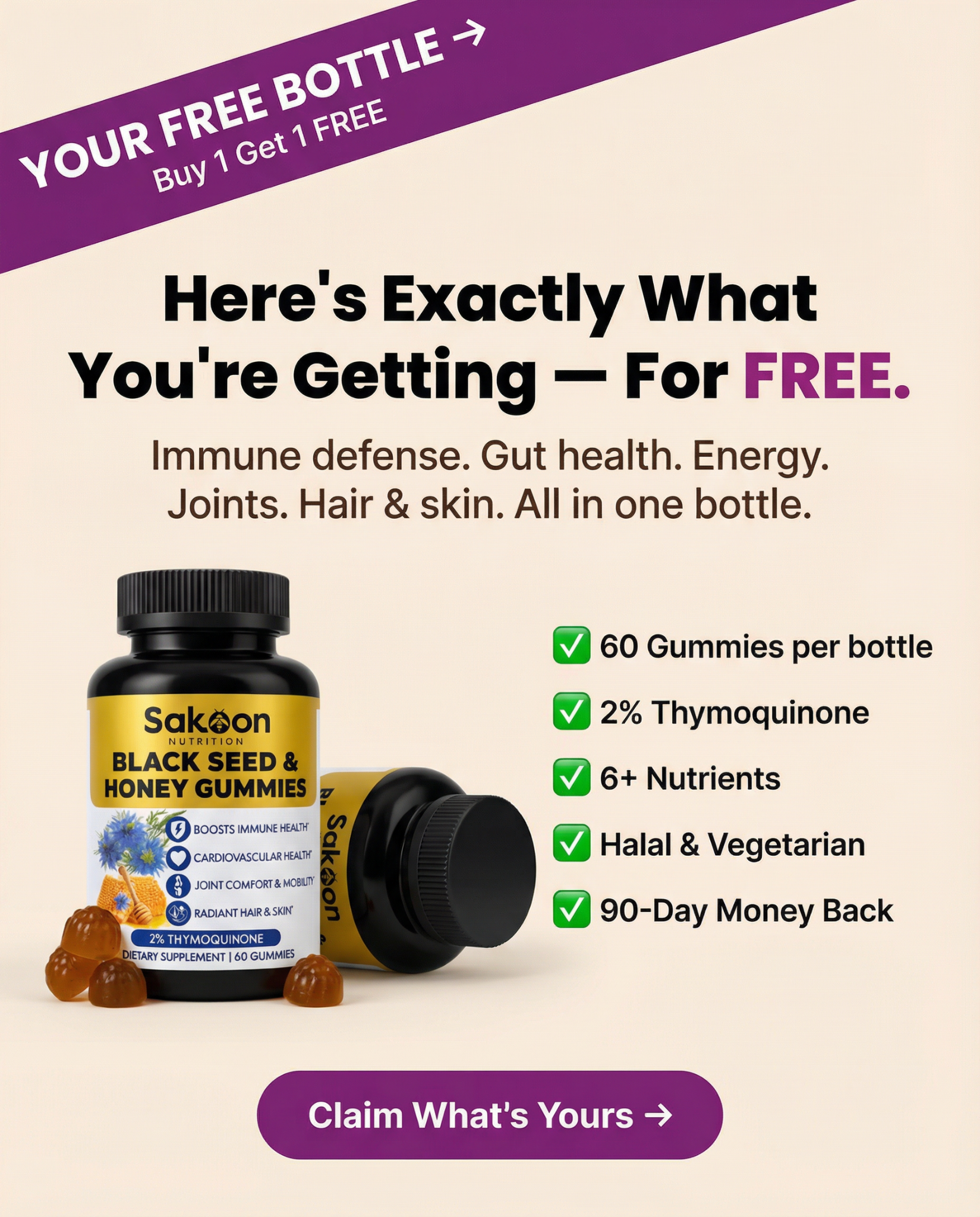 Sakoonnutrition Facebook ad
