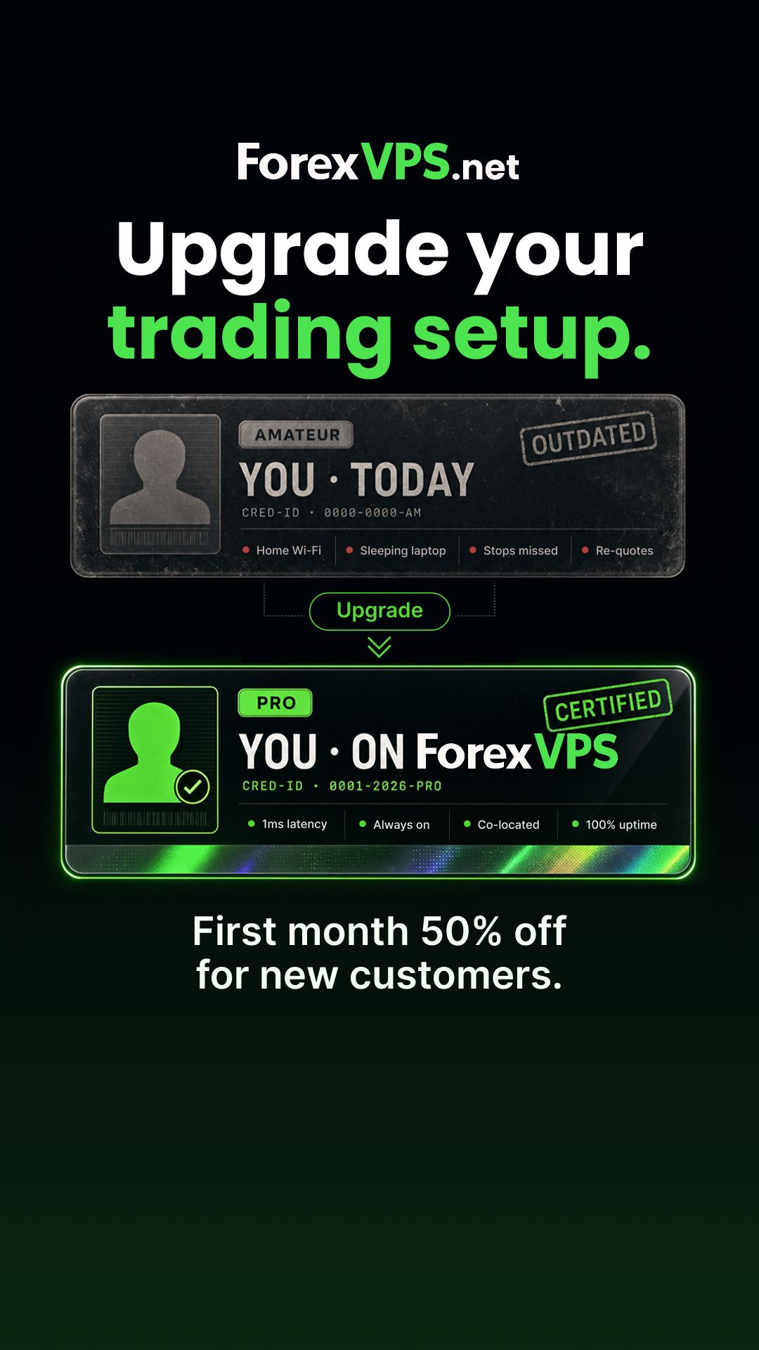 ForexVPS.net Facebook ad