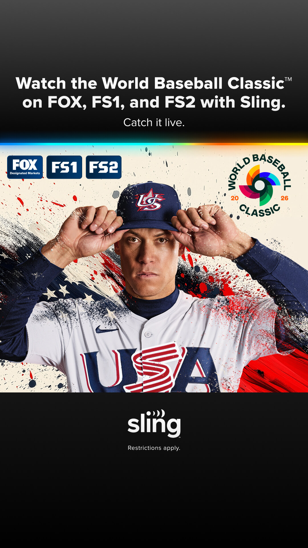 Sling TV Facebook ad