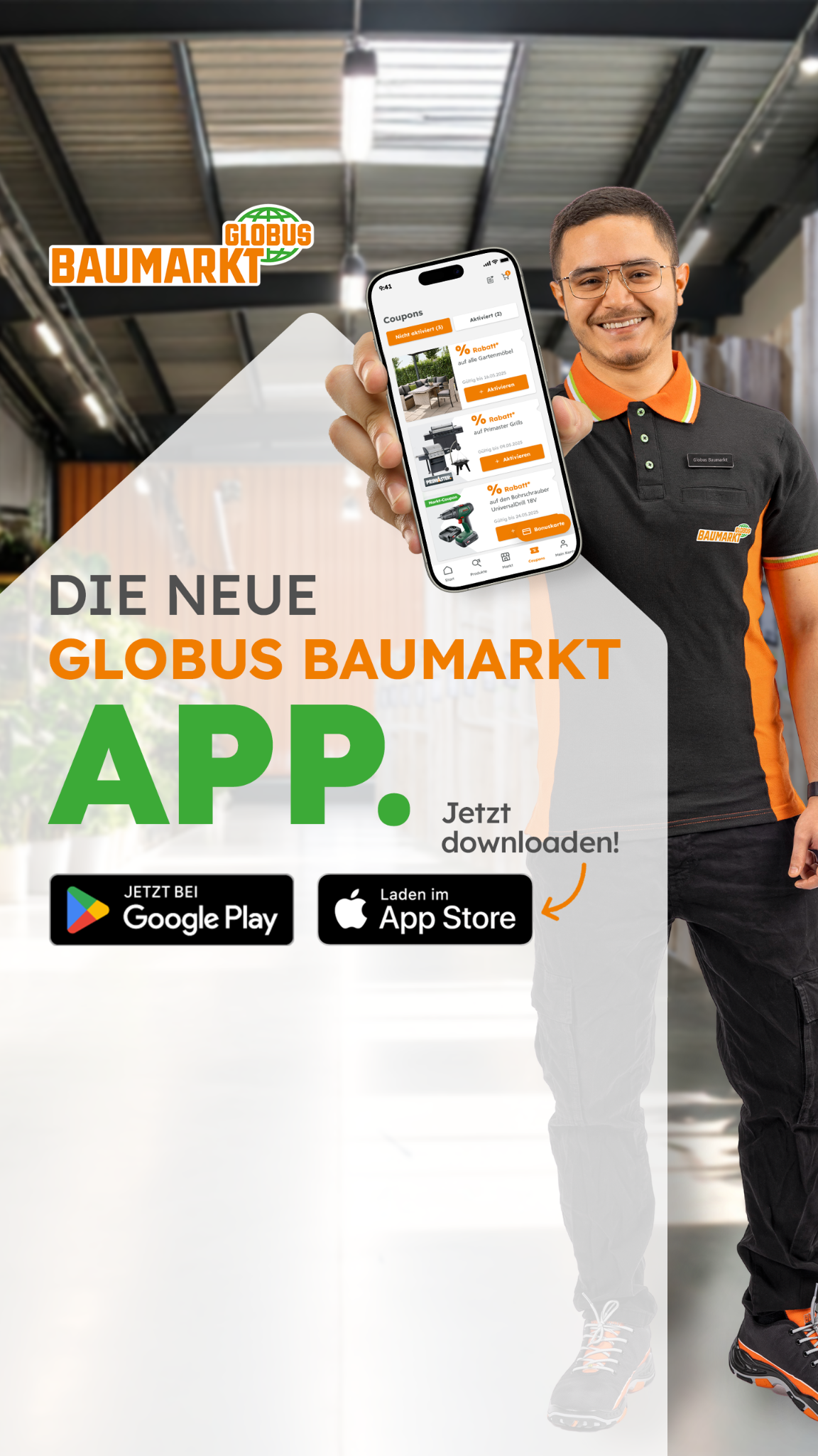 Globus Baumarkt Facebook ad