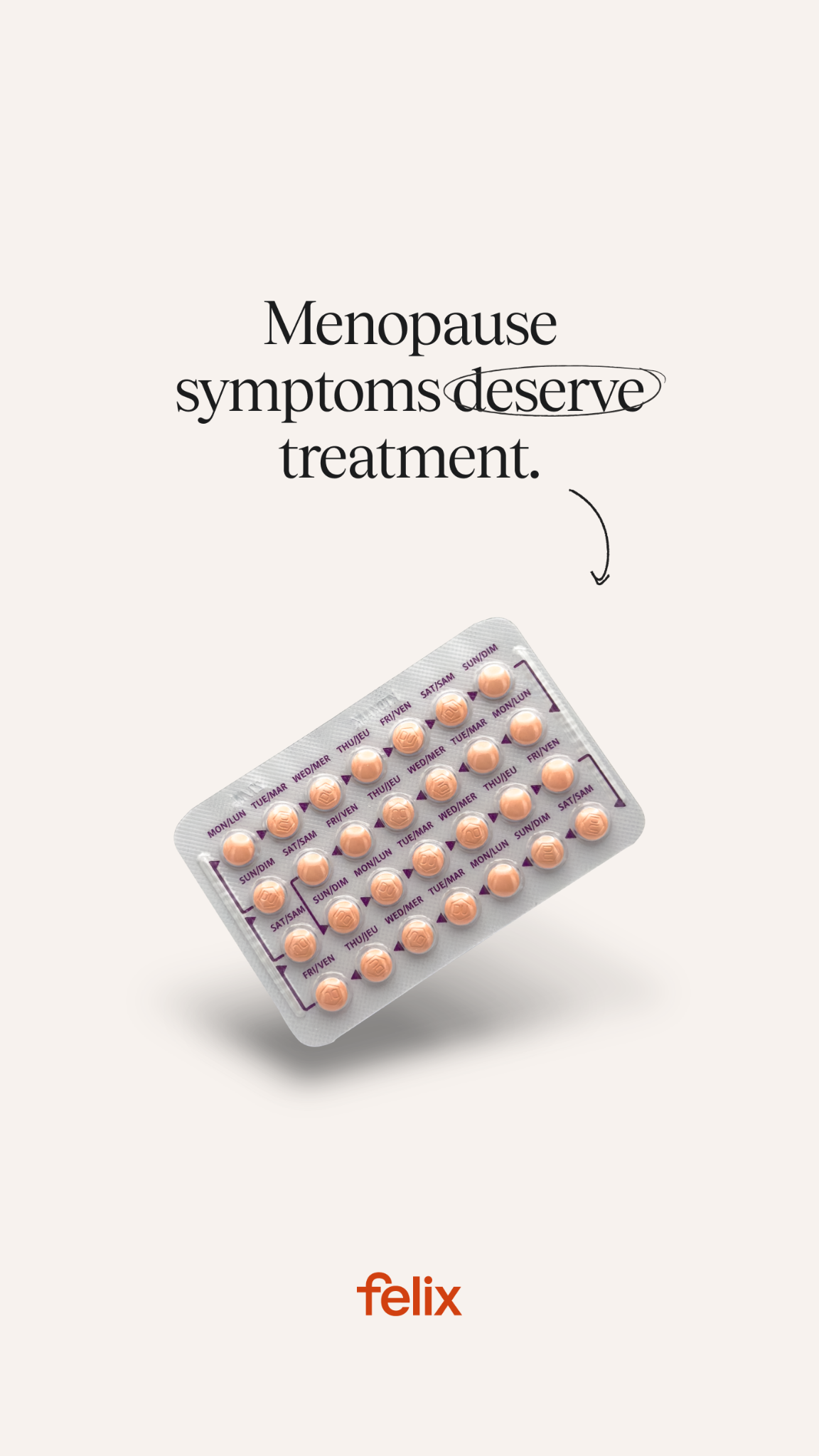 Felix Health Facebook ad