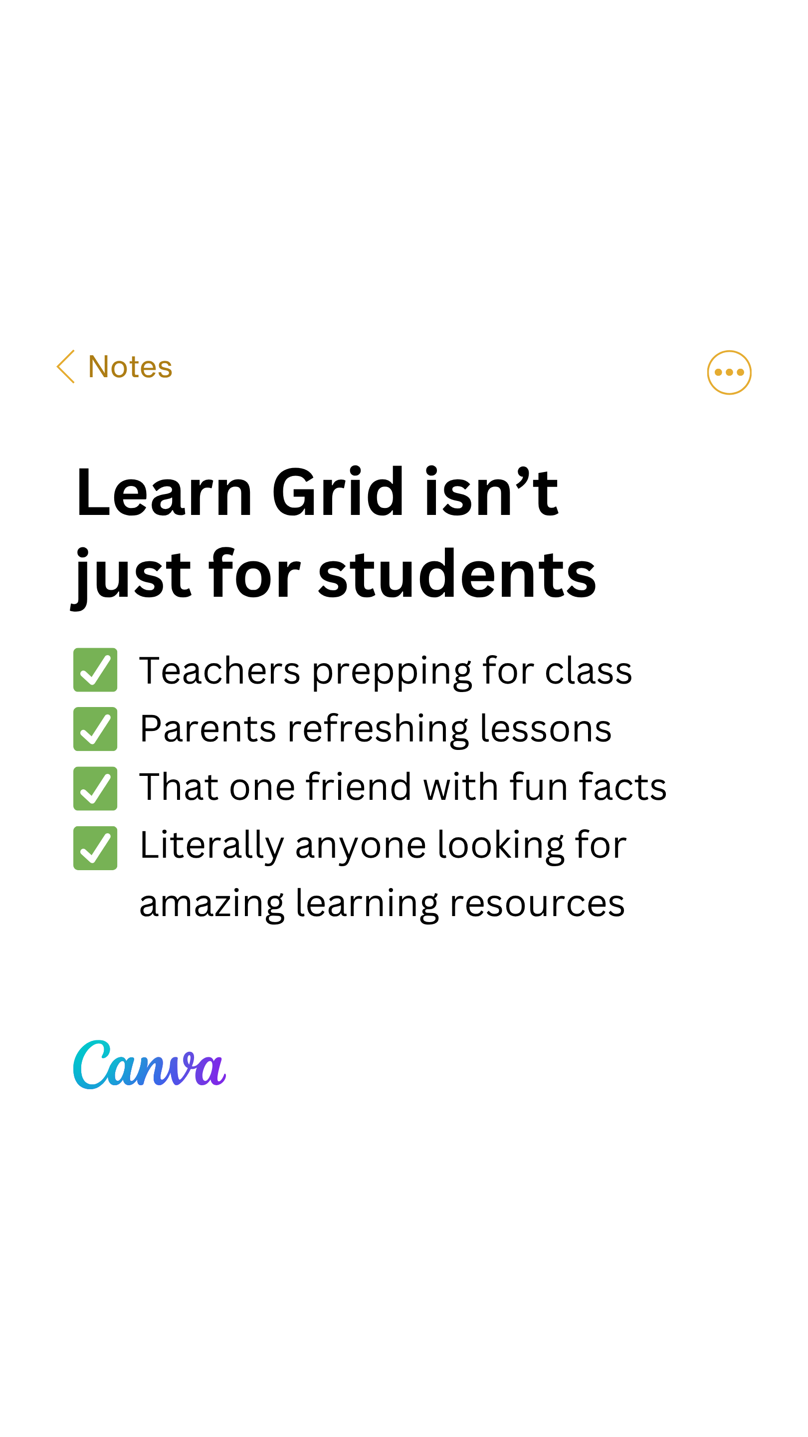 Canva Facebook ad