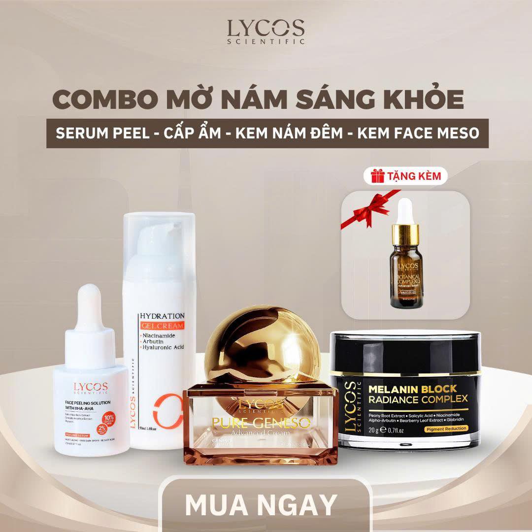 Lý Mỹ Yến Lycos Facebook ad: COMBO MỜ NÁM, SÁNG KHỎE TOÀN DIỆN