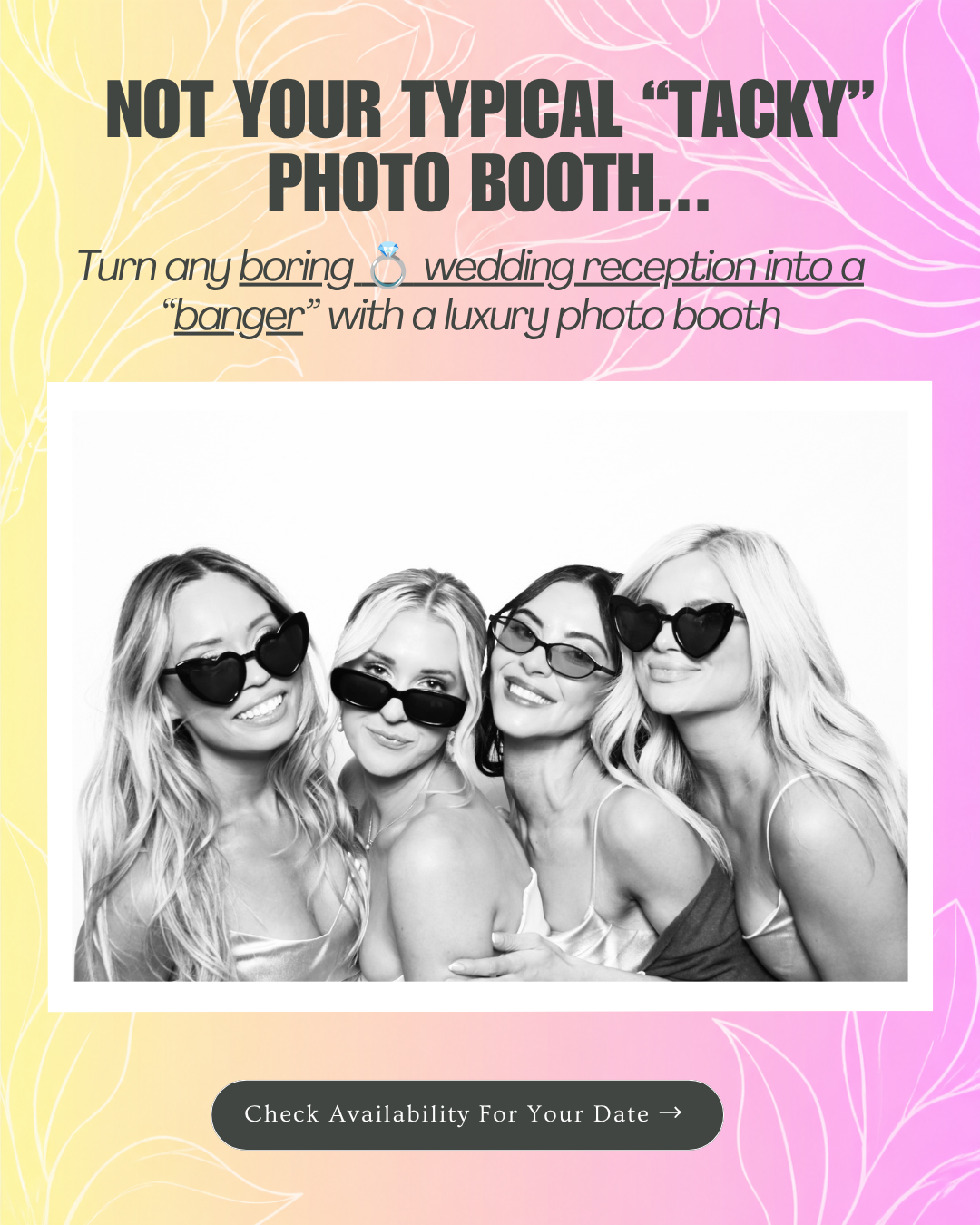 Modern West Photobooth Facebook ad