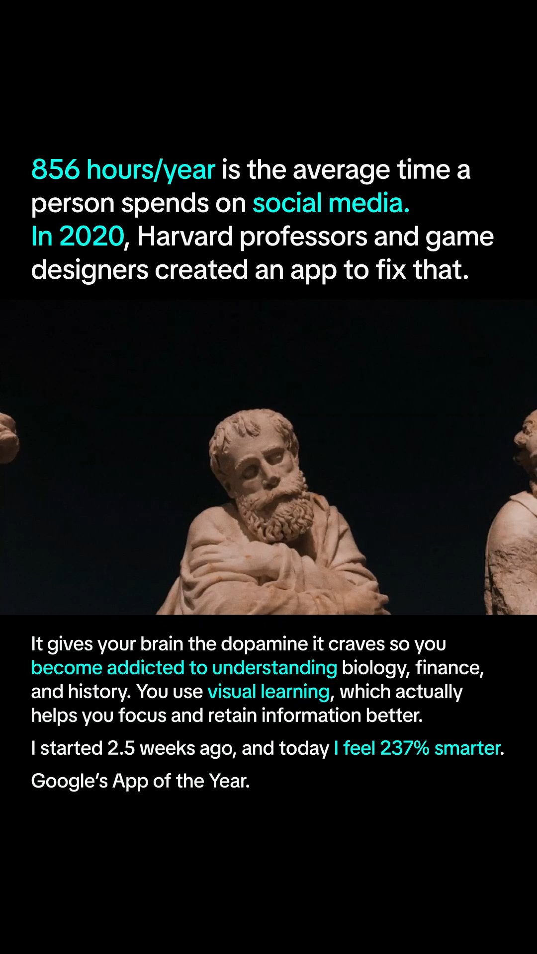 Imprint: Learn Visually Facebook ad: Start learning today.