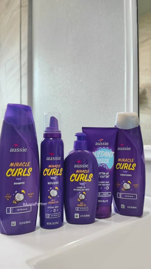 Aussie Facebook ad: My curls are ready before the group chat…