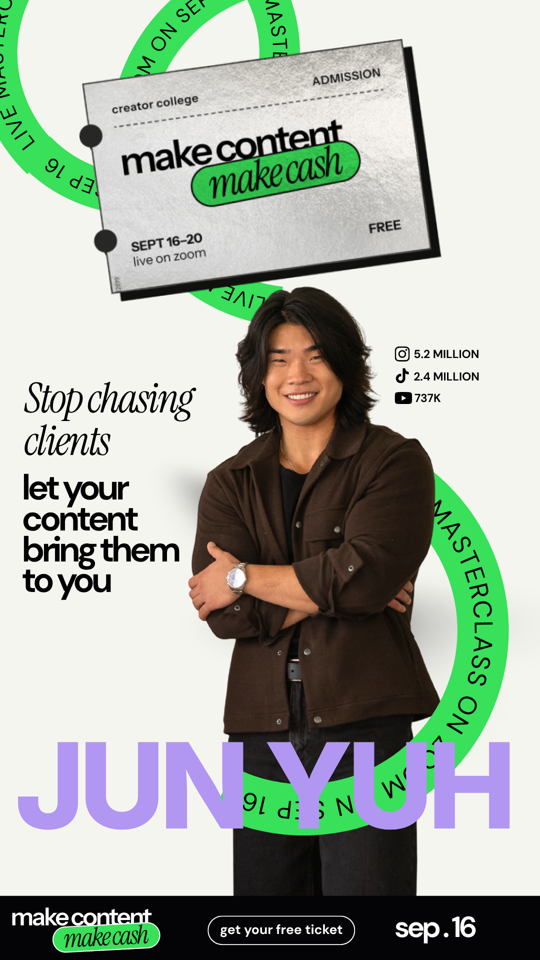 Jun Yuh Facebook ad