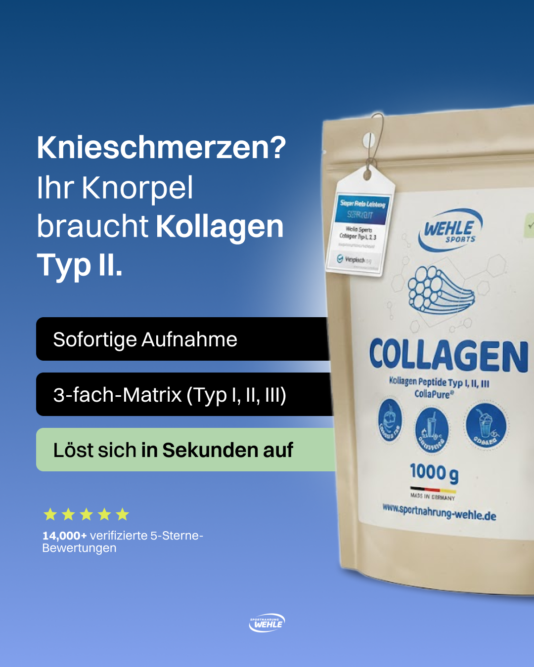 Sportnahrung Wehle Facebook ad