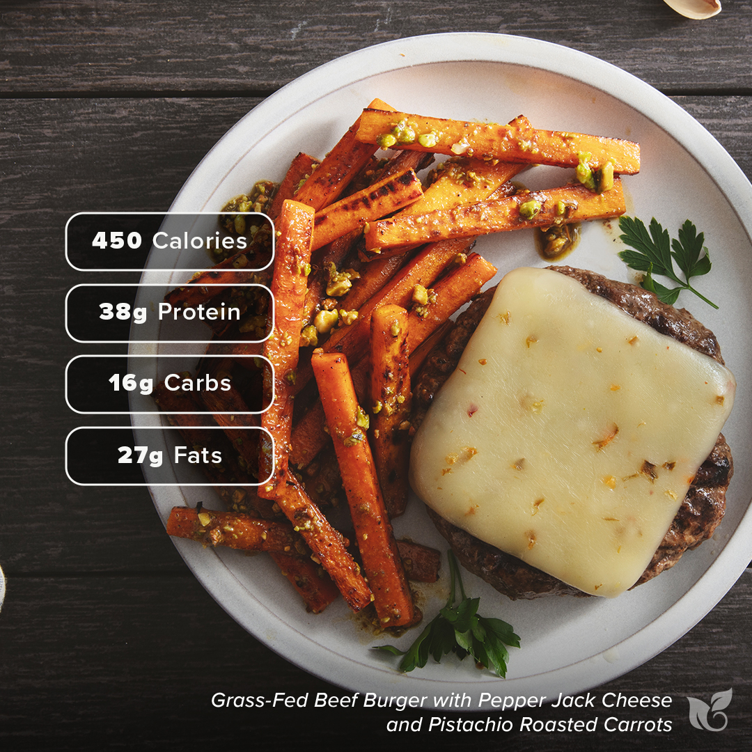 Metabolic Meals Facebook ad: Ready in 3 min & 100% Gluten-free