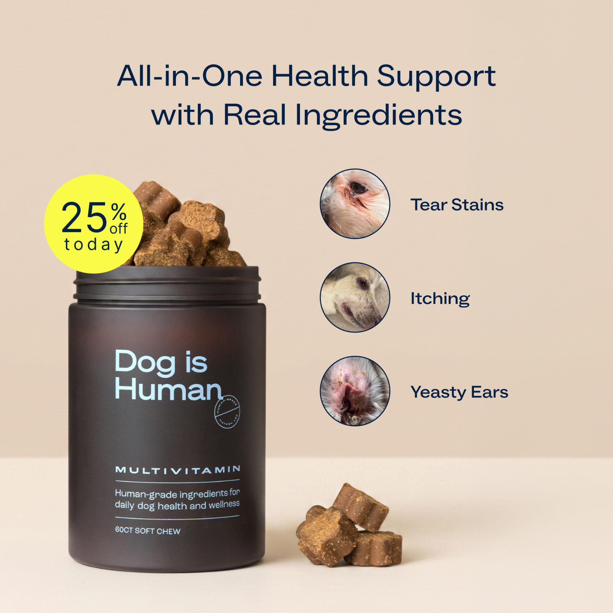 Dog is Human Facebook ad