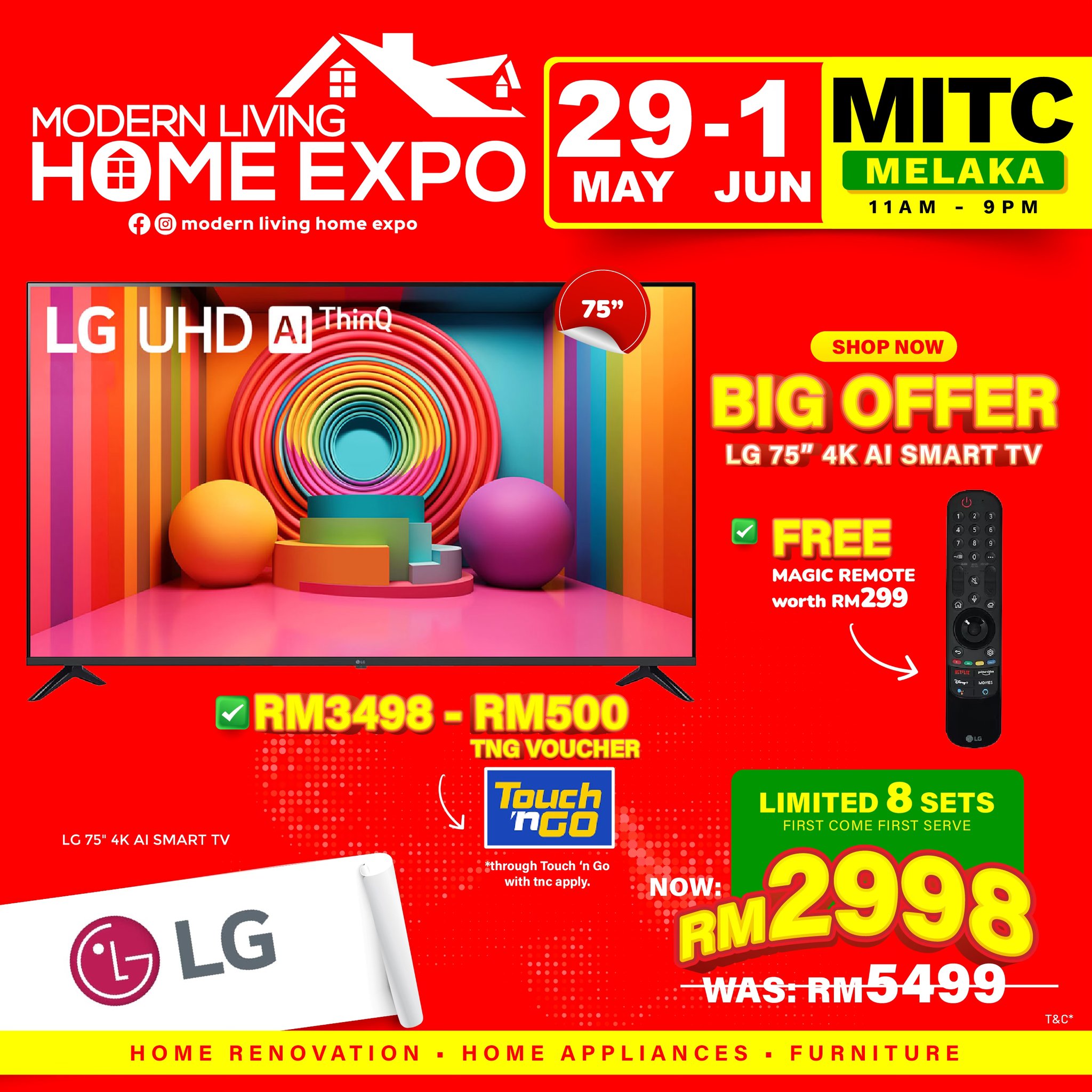 Modern Living Home Expo Facebook ad