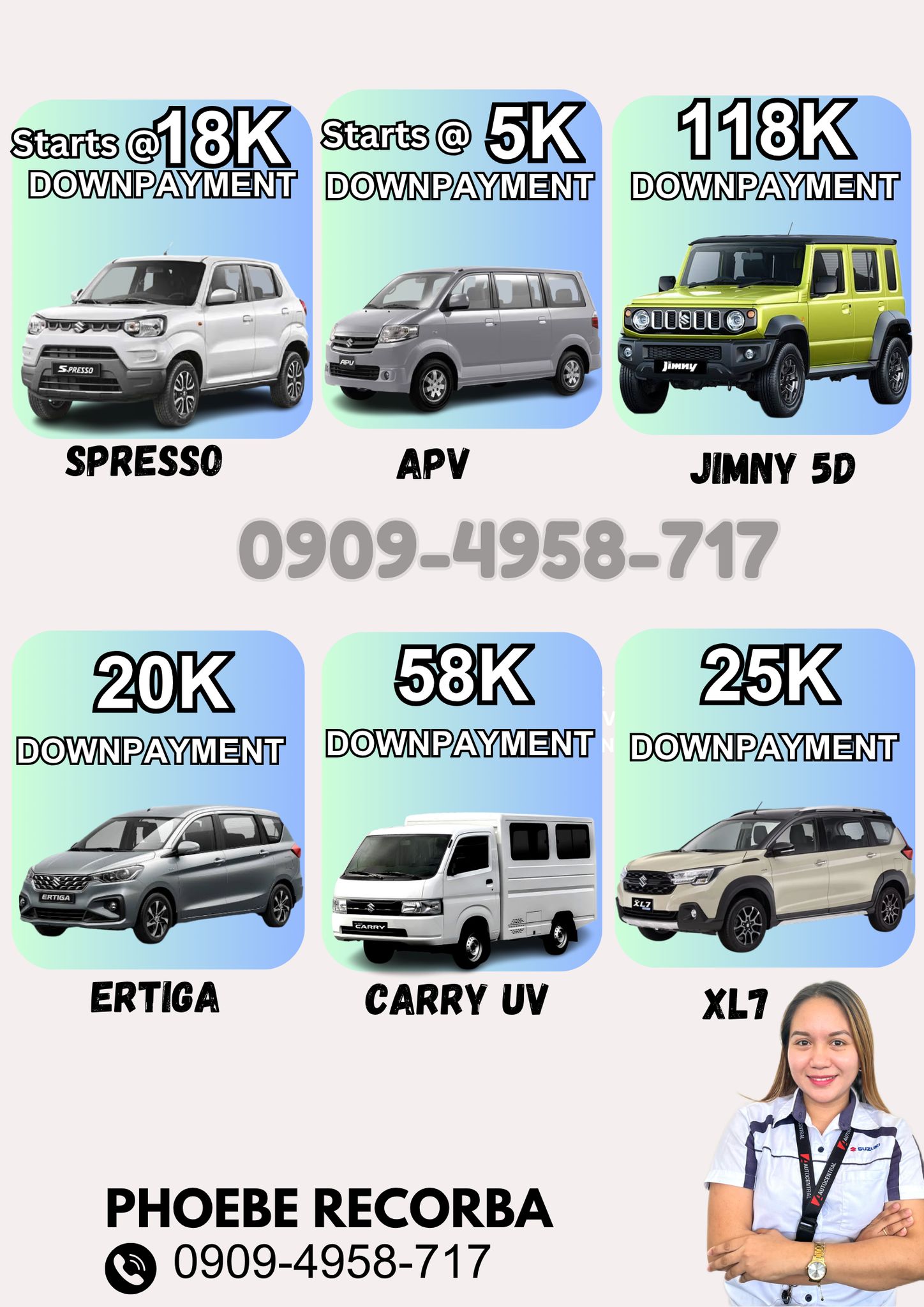 Suzuki Auto Cagayan de Oro by Phoebe Recorba Facebook ad: 𝗔𝗣𝗣𝗟𝗬 𝗔𝗣𝗣𝗥𝗢𝗩𝗘𝗗 𝗥𝗘𝗟𝗘𝗔𝗦𝗘
