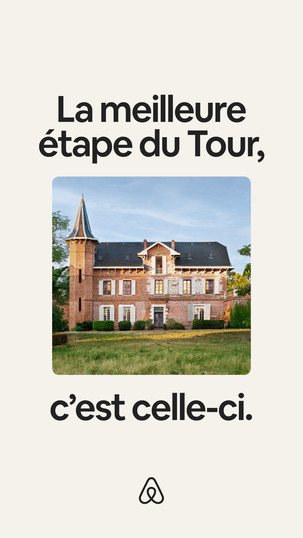 Airbnb Facebook ad