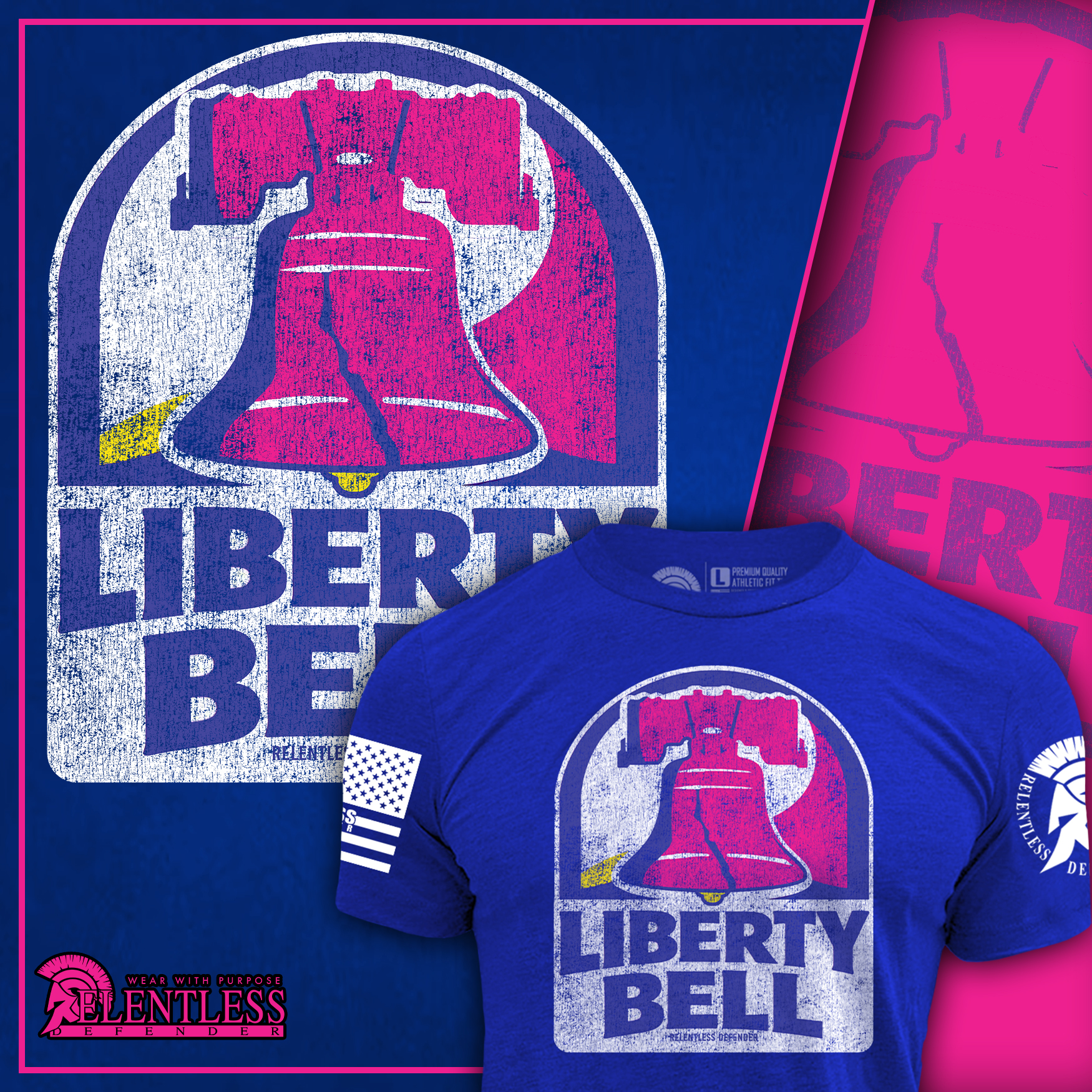 ReLEntless Defender Apparel Facebook ad