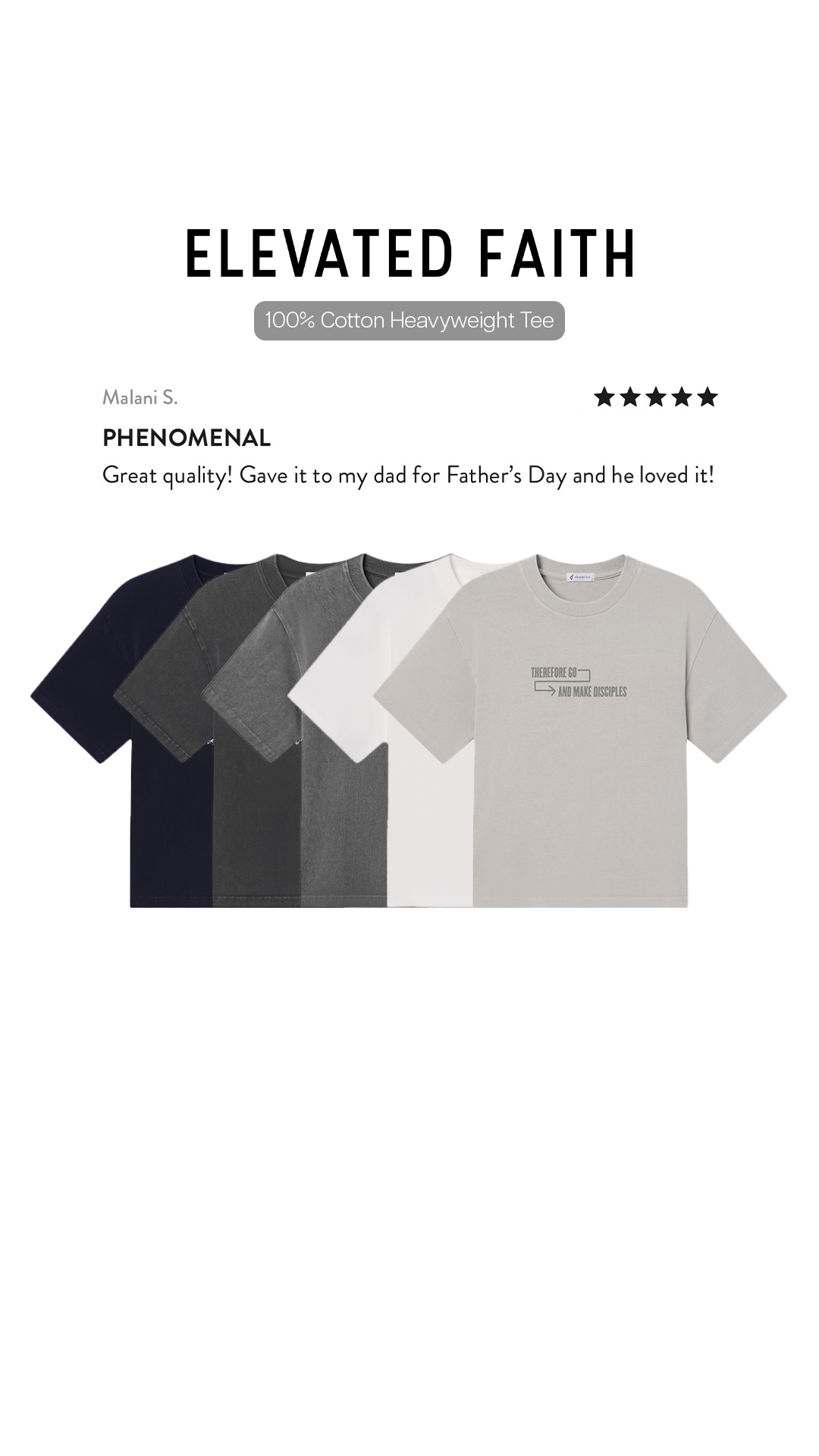 Elevated Faith Facebook ad