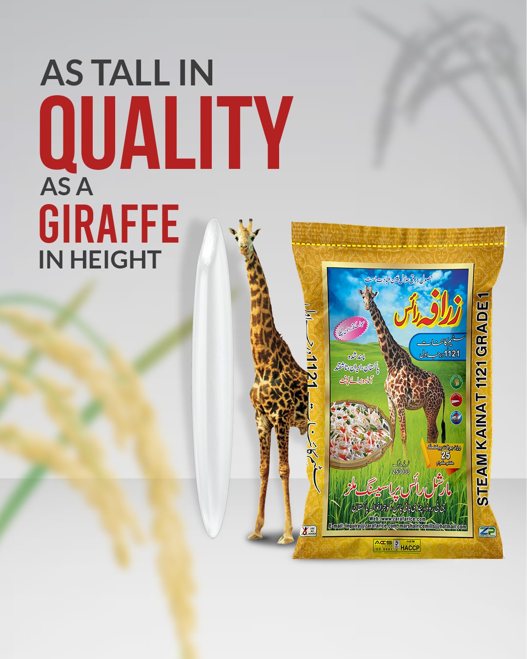 Zarafa Rice Facebook ad