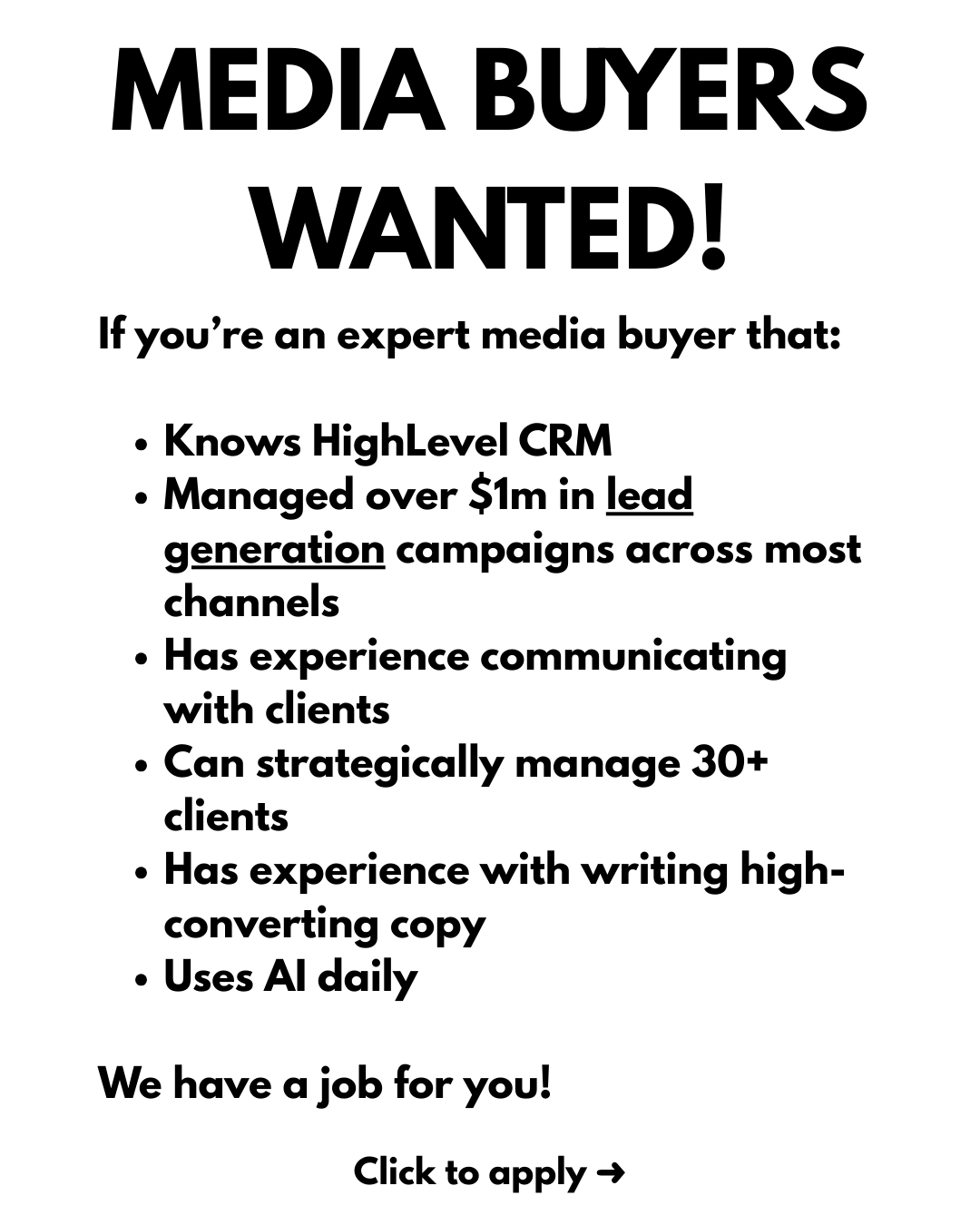 Adstra Facebook ad