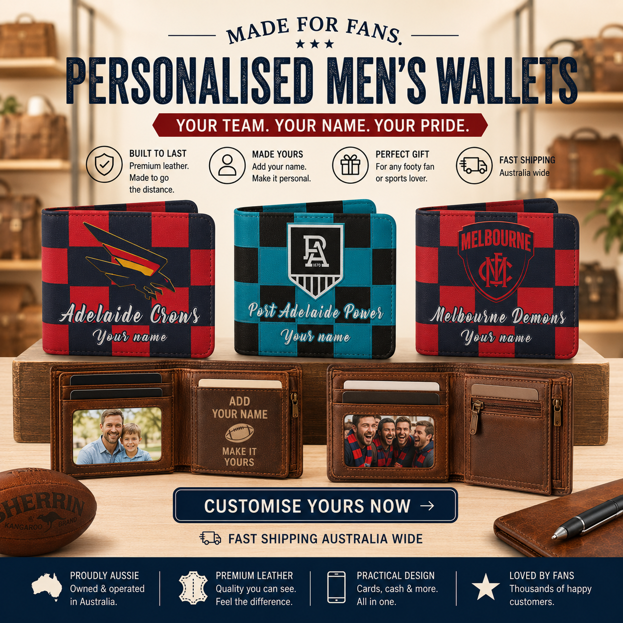 AFL Spring Collection Facebook ad