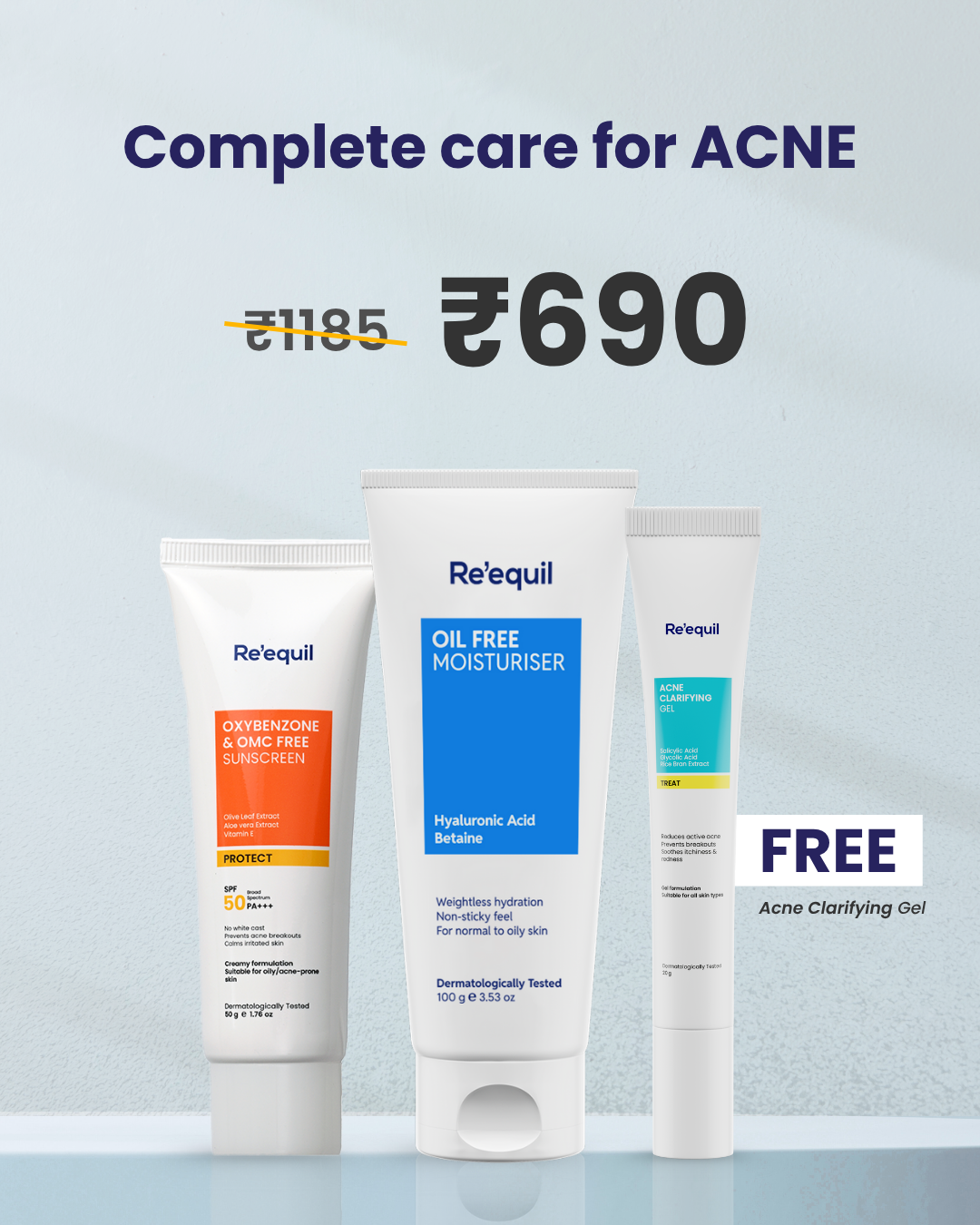 Re'equil Facebook ad