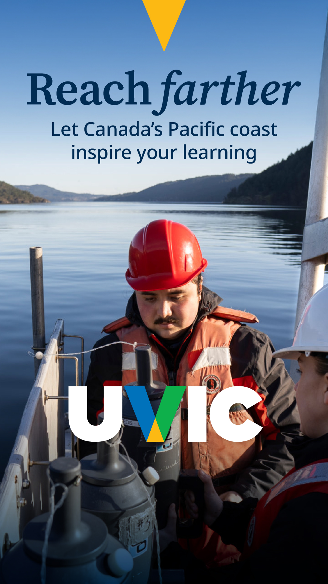 University of Victoria Facebook ad