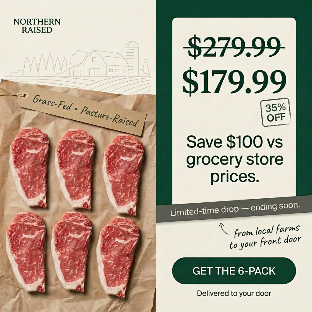 Northern Raised Facebook ad