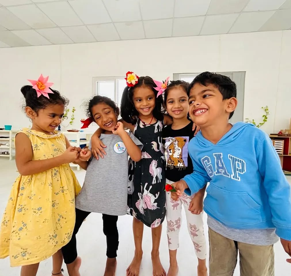 PEP School v2 Facebook ad: Step into a Montessori classroom, where every moment…