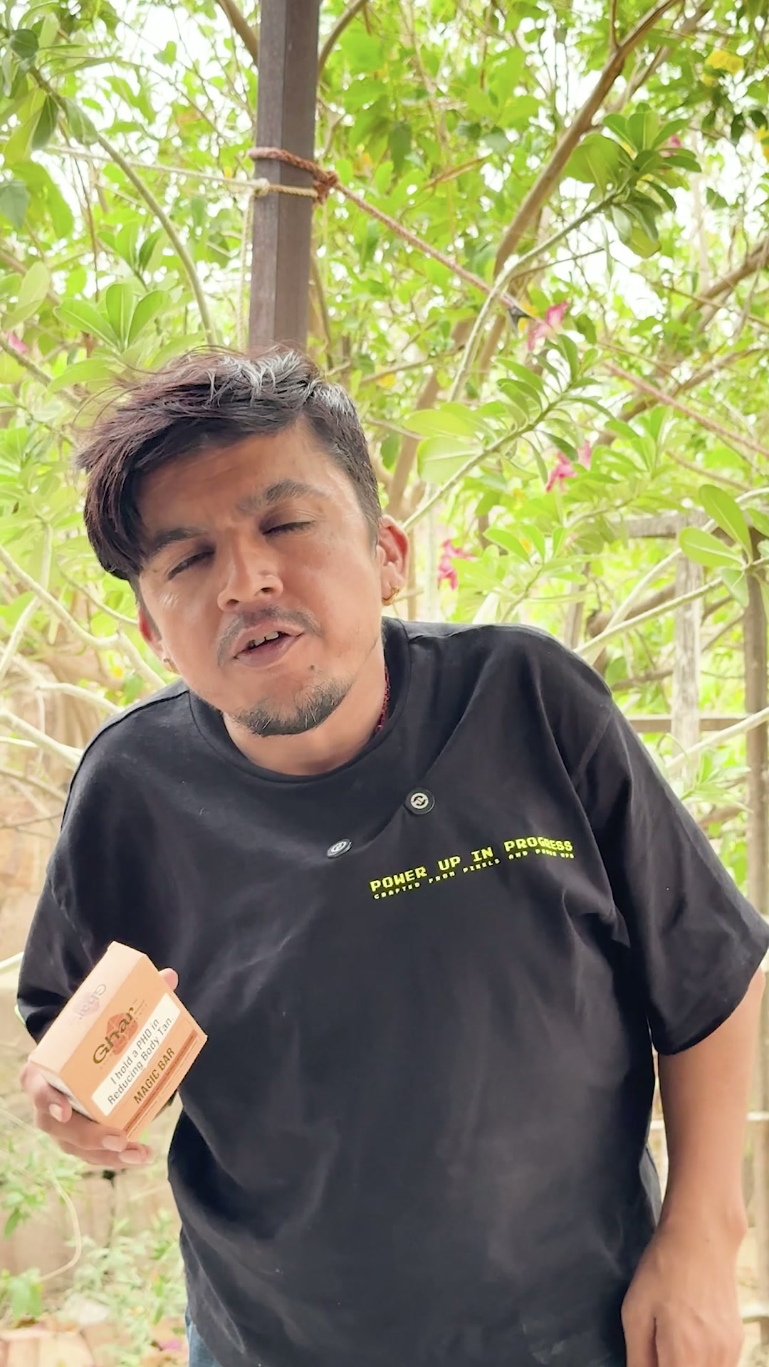 The Ghar Soaps Facebook ad: Magic Soap For Tanning Problem