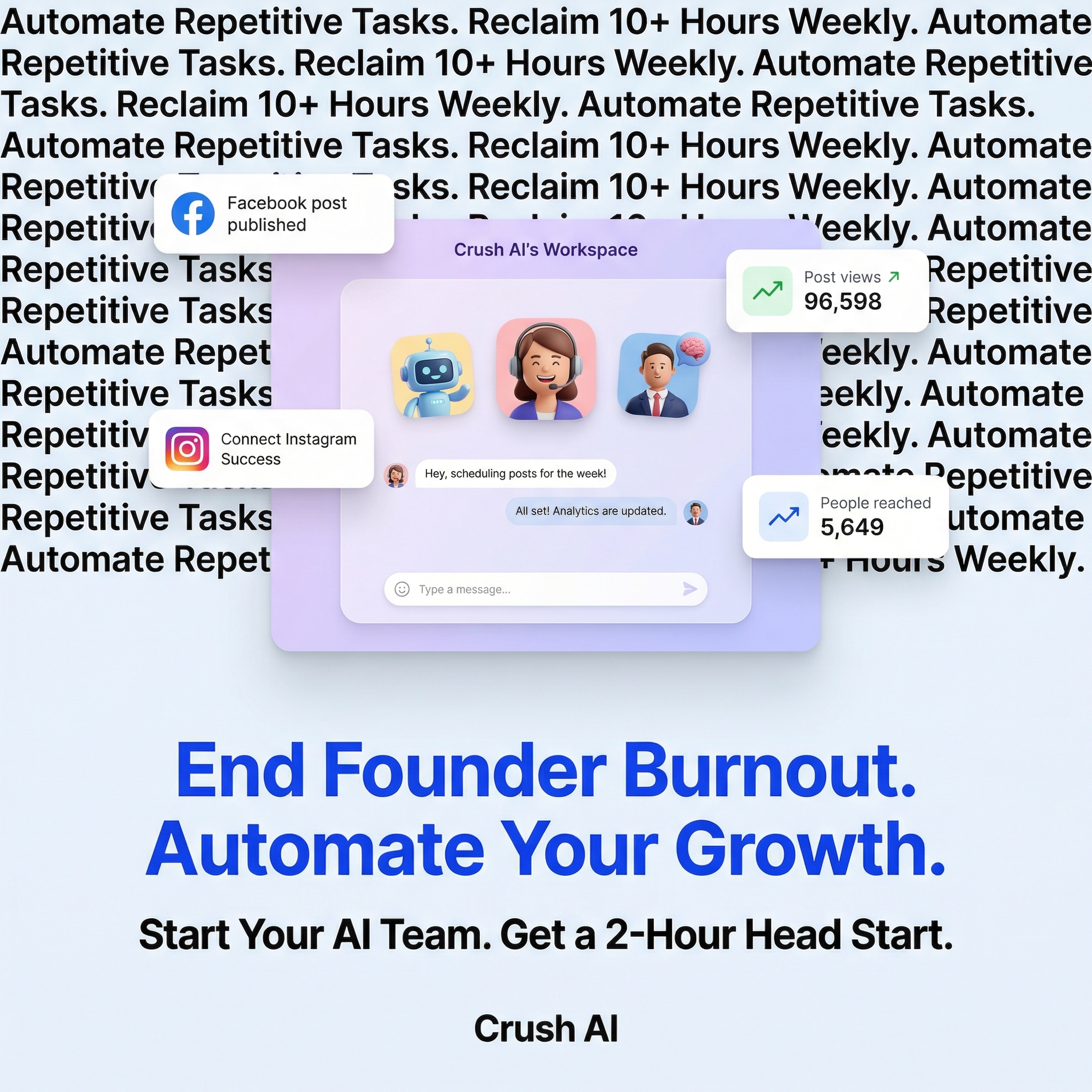 trycrush.ai Facebook ad