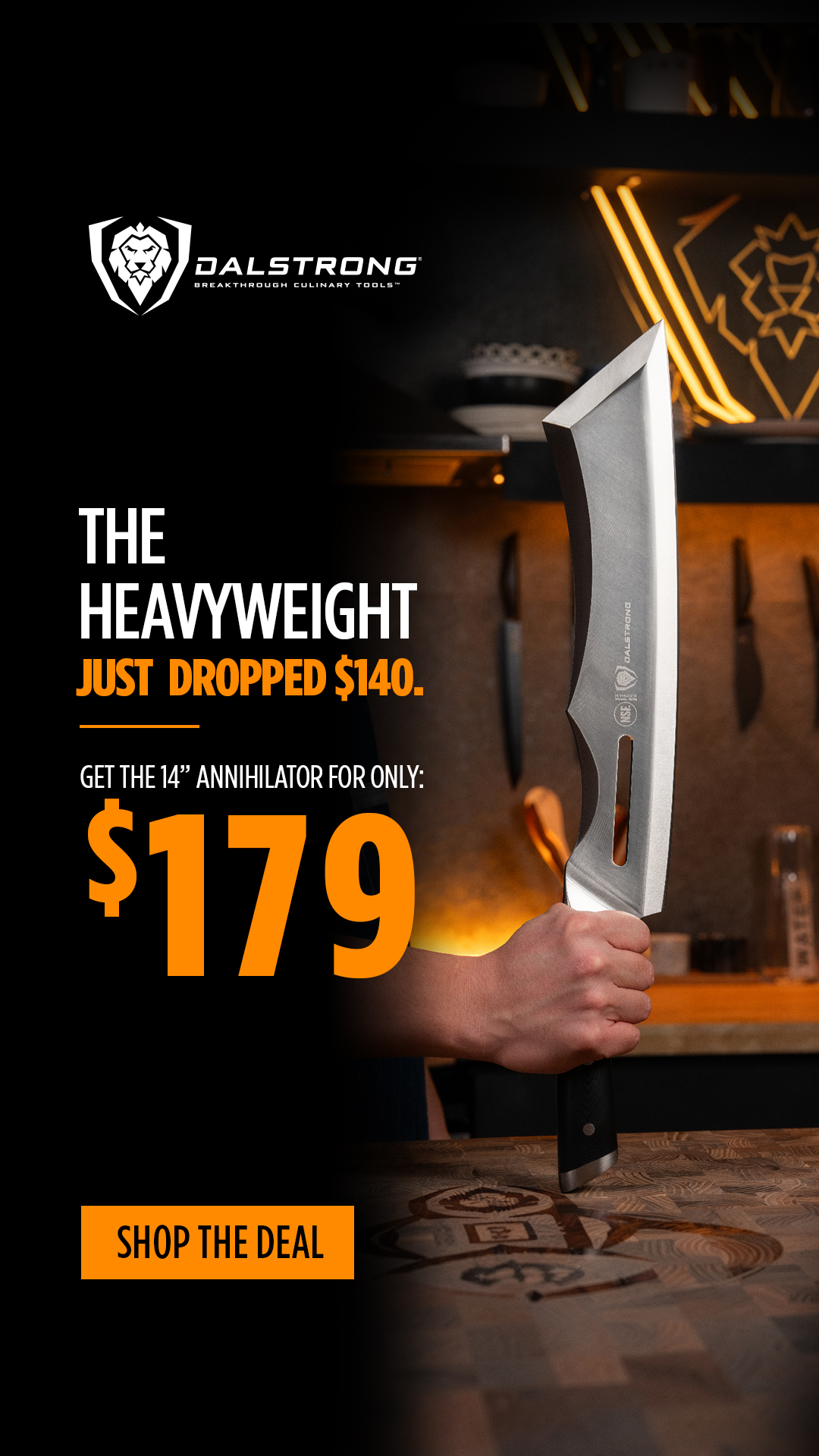 Dalstrong Facebook ad