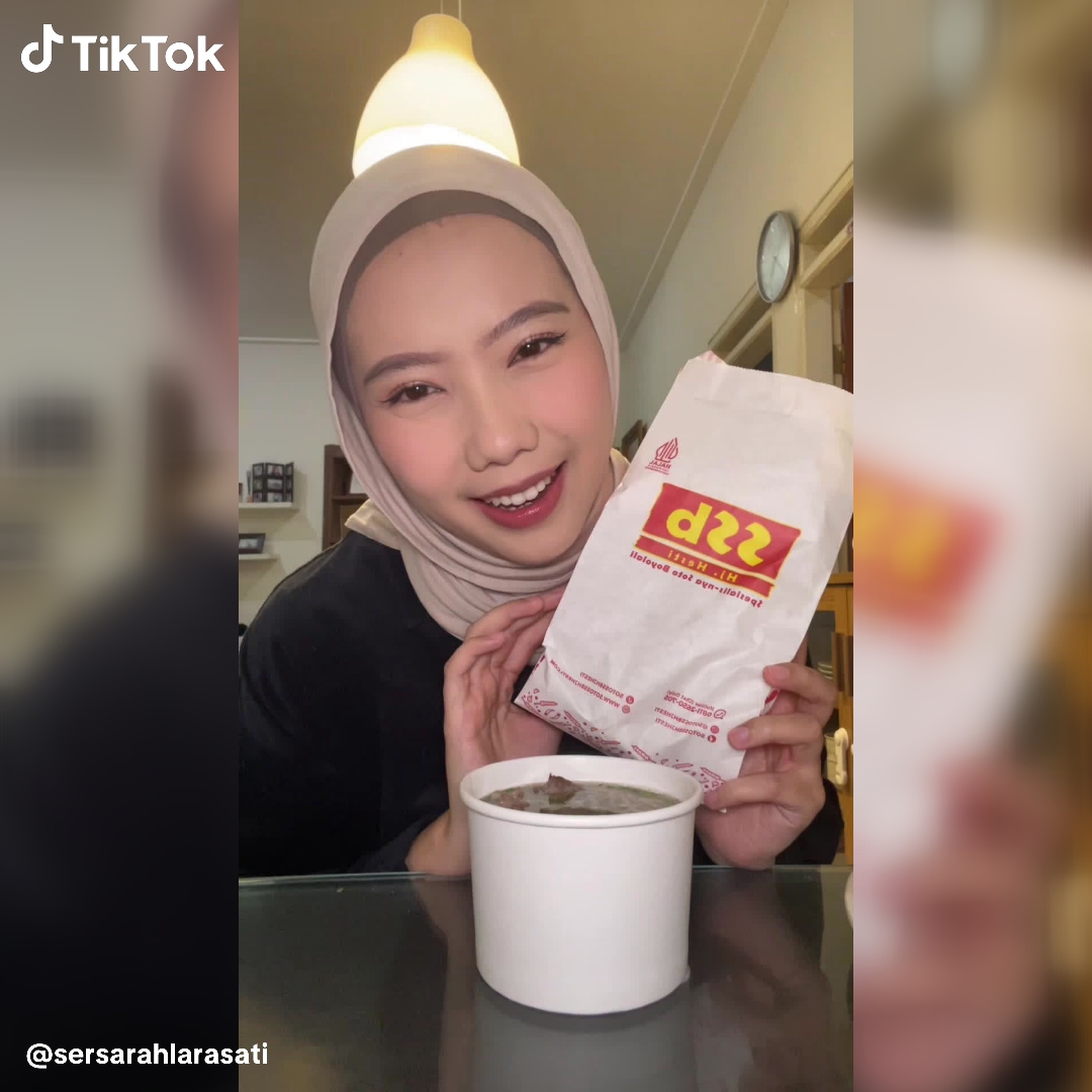 TikTok LIVE Facebook ad