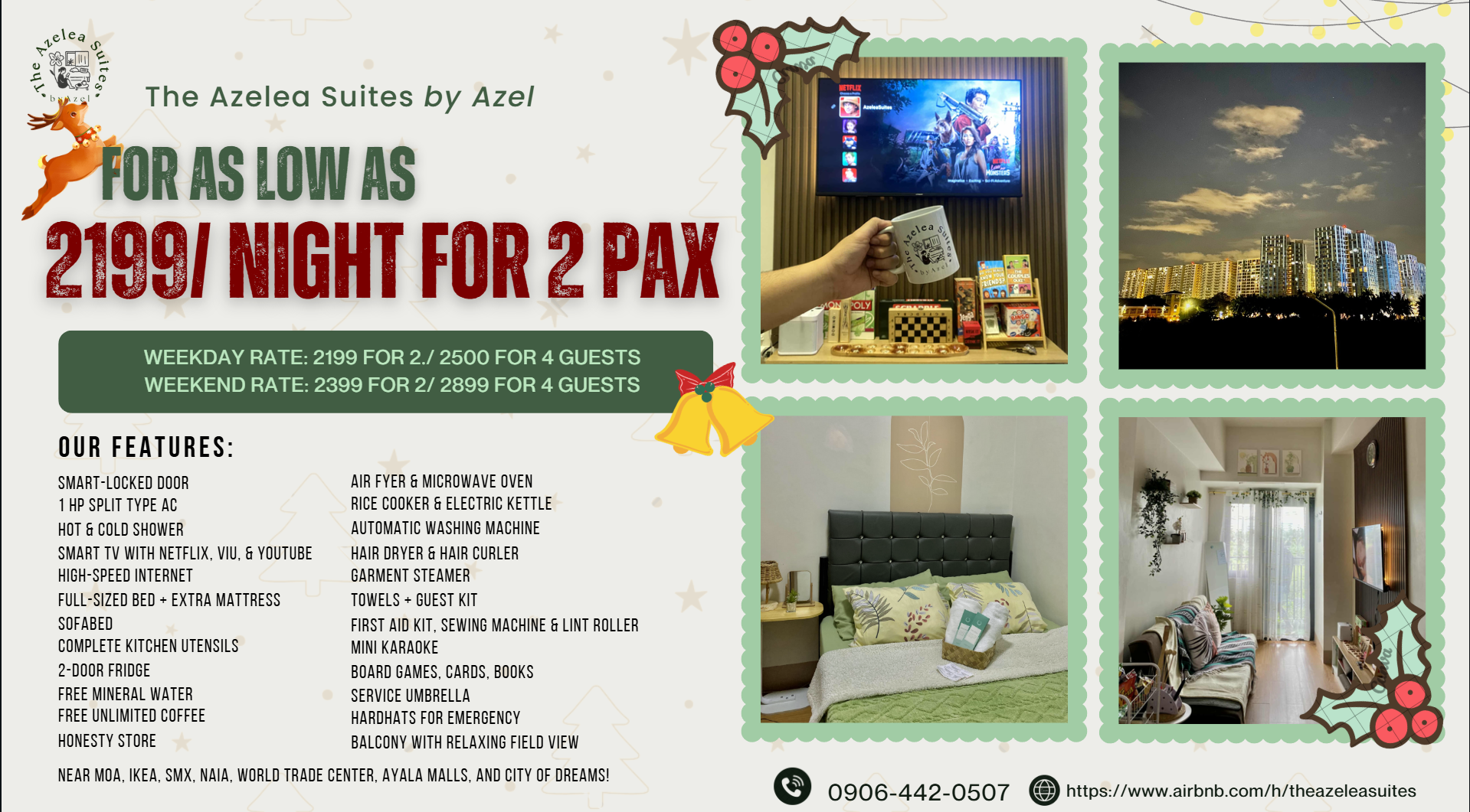 The Azelea Suites by Azel Facebook ad: Azalea Suites: Quick Escape by Azel