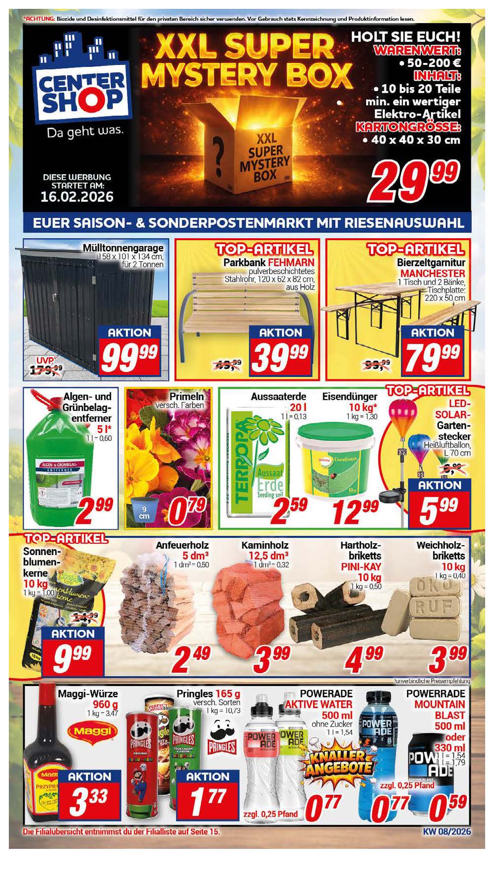 Centershop - Da geht was. Facebook ad