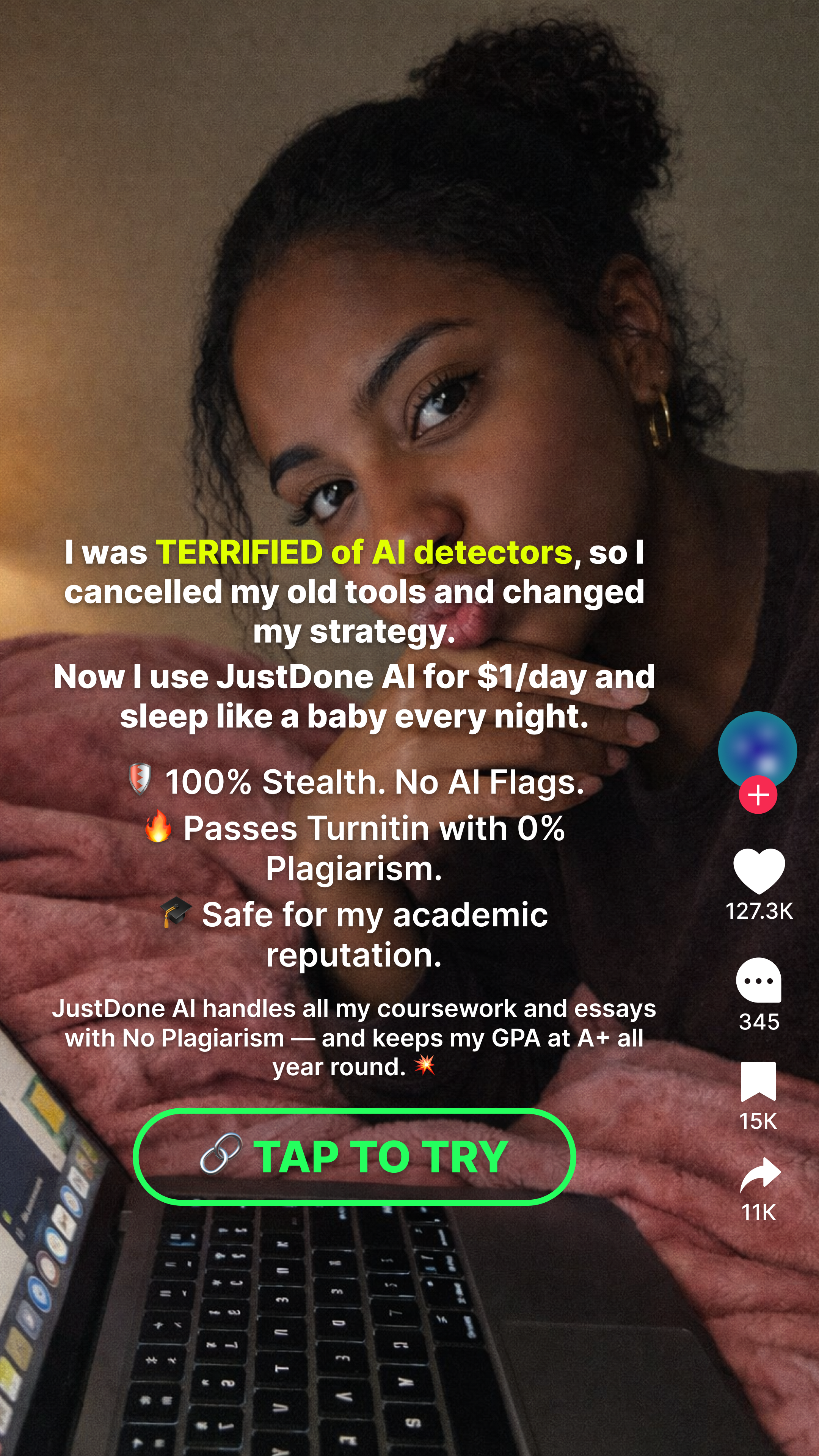 JustDone Facebook ad