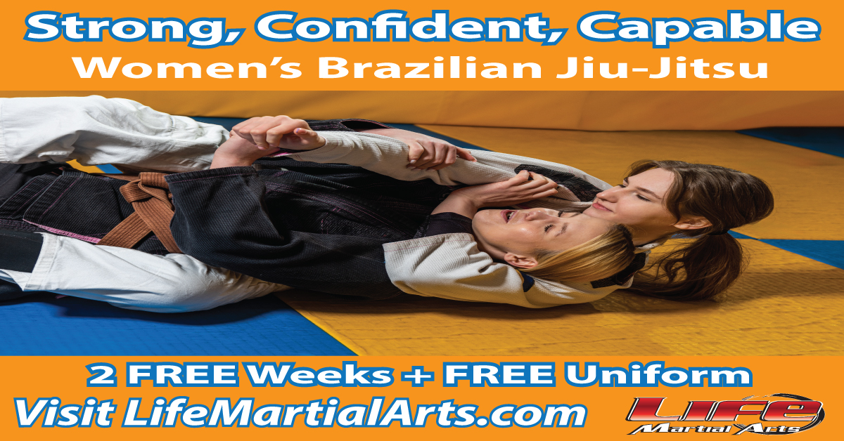 Life Martial Arts Facebook ad from Mar 10, 2026