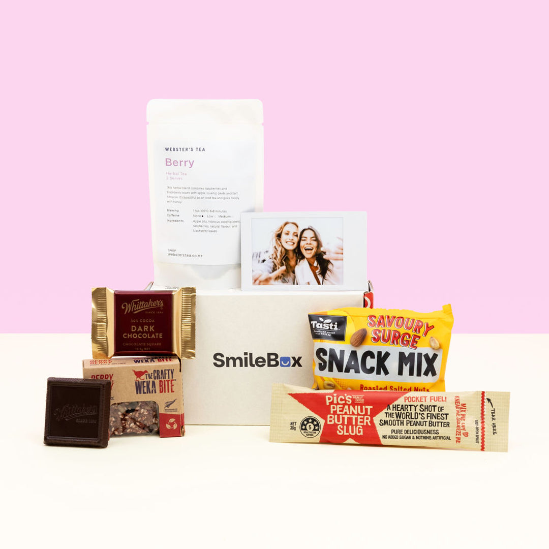 Smile Box Gifts Facebook ad: There's a Smilebox for every occasion.