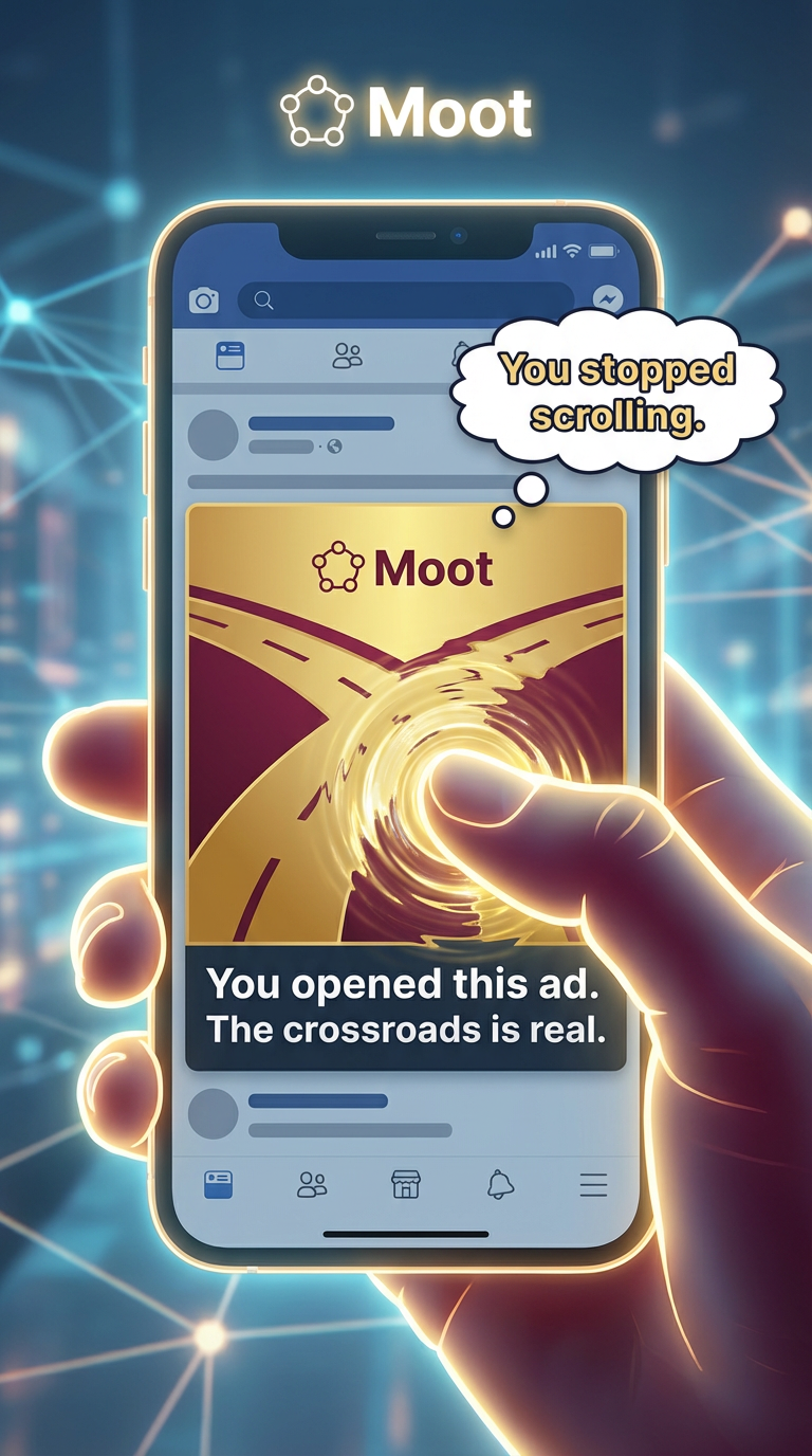 Moot App Facebook ad