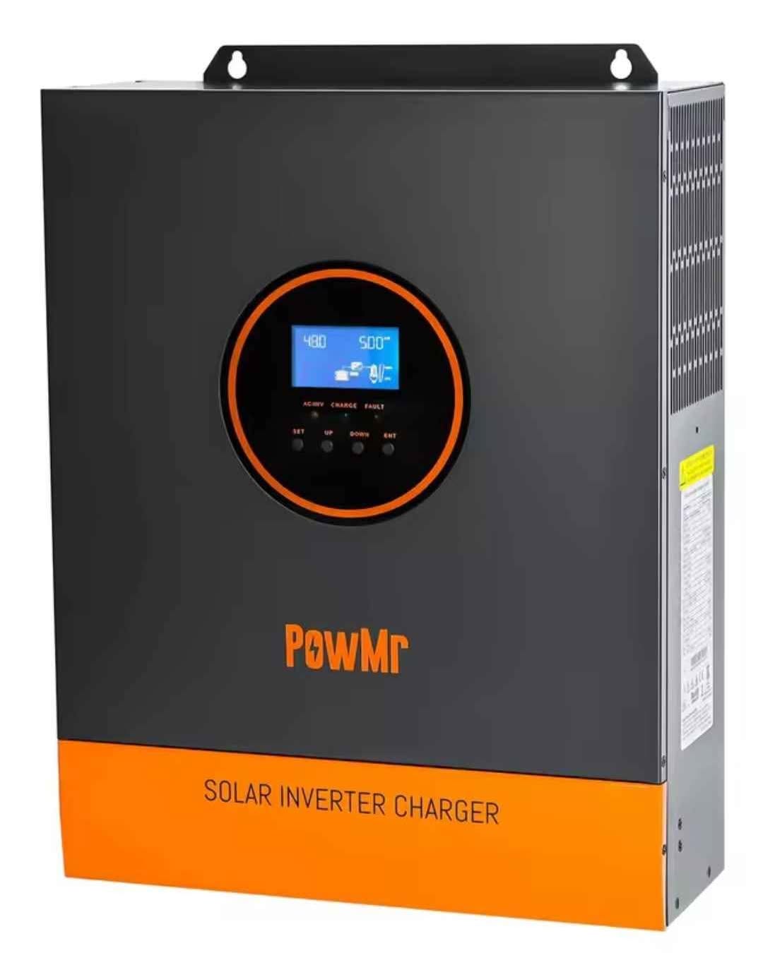 Fredy Caldas Quiroga Facebook ad: Inversor hibrido PowMr 5kw fase dividida 110v-120v