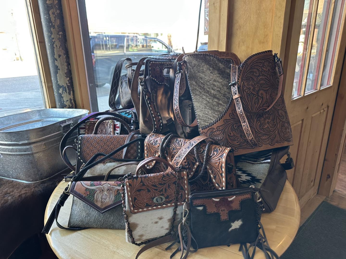Flying E, Meats Facebook ad: SPECIAL SALE: Up to 15% OFF Select Cowhide…