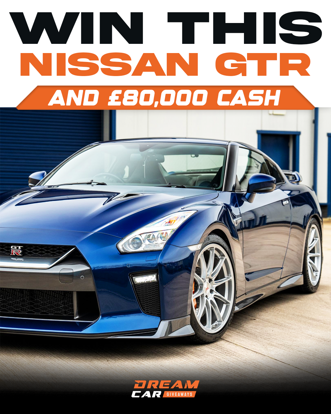 Dream Car Giveaways Facebook ad