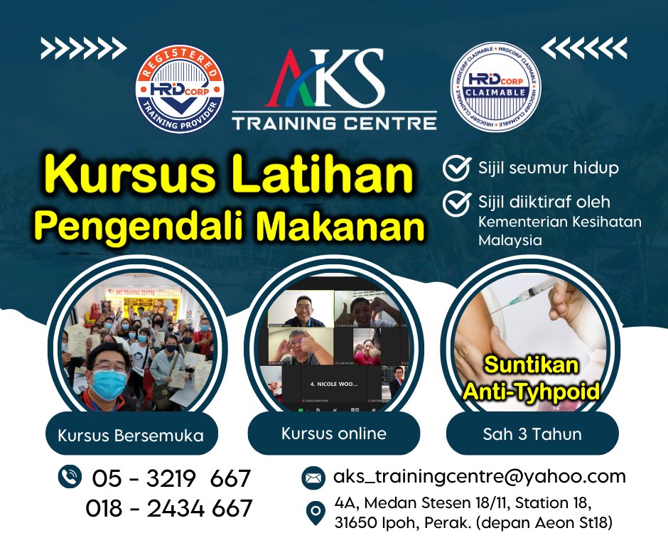 AKS Training Centre - Perak Facebook ad: Chat With Us