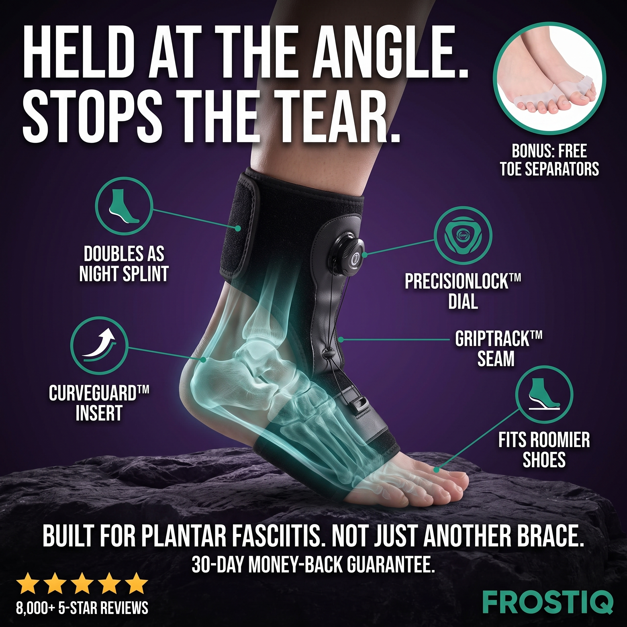 Frostiq Facebook ad: You're Not 'Just Getting Older.' Your Achilles Is…