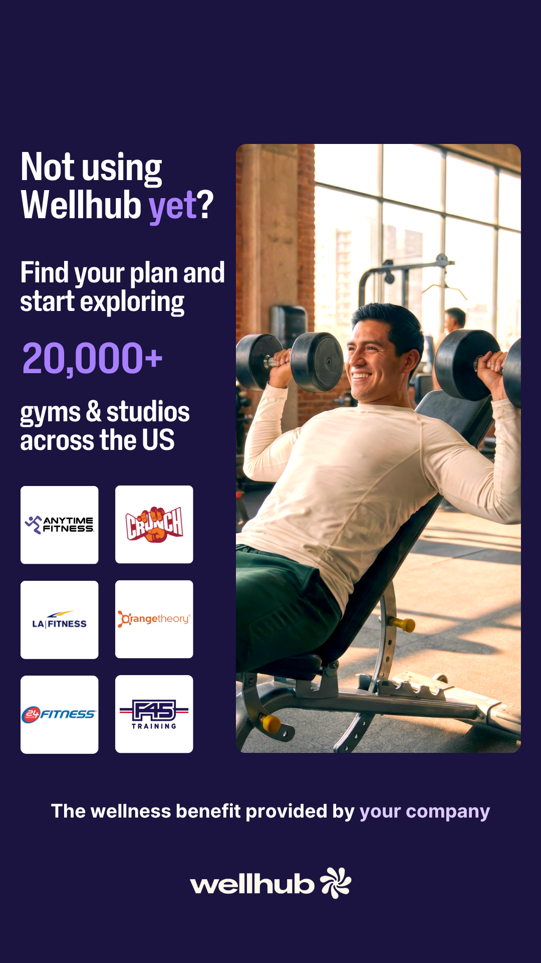 Wellhub Facebook ad