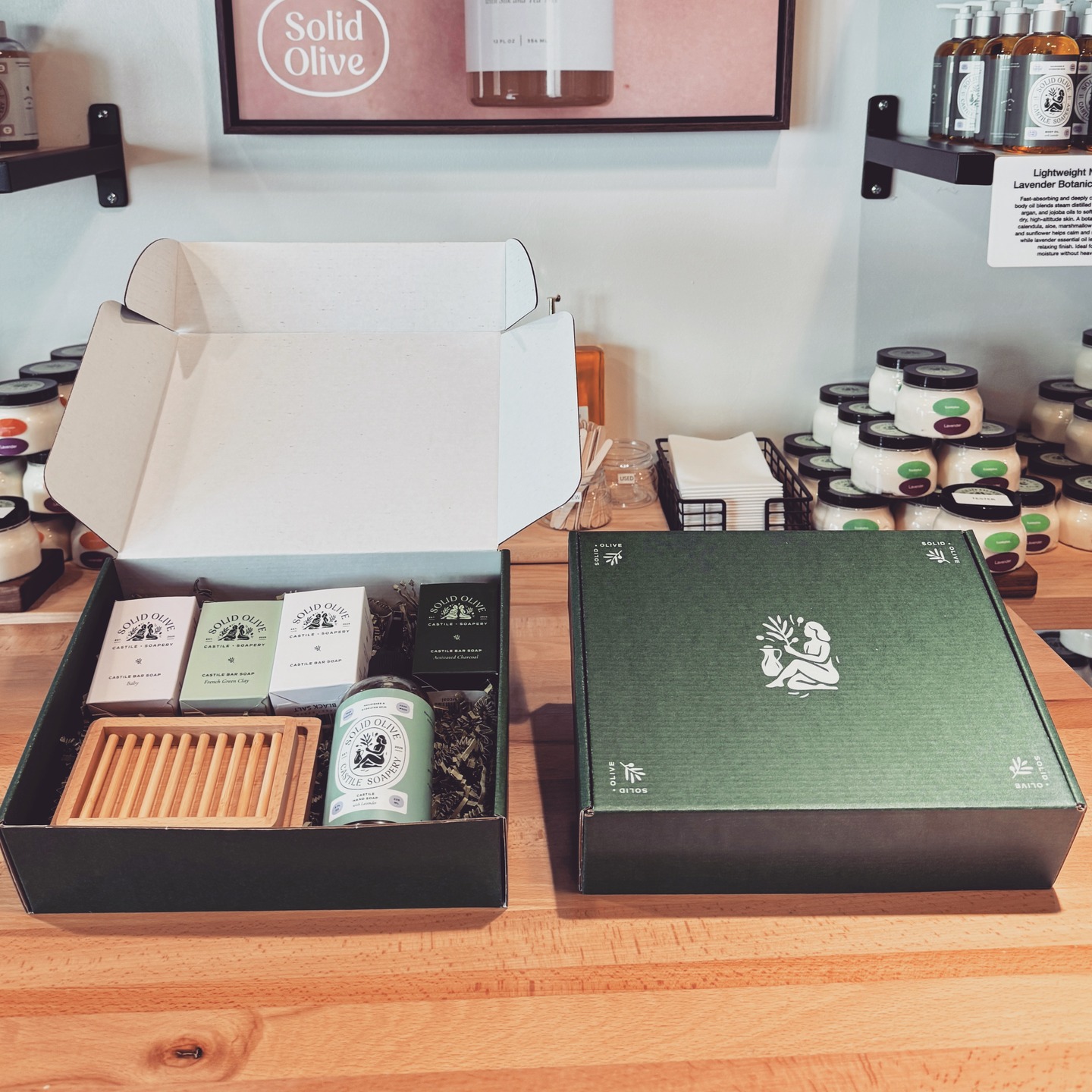 solidolivecastile Facebook ad: Our Welcome Home Gift Set contains four (4)…