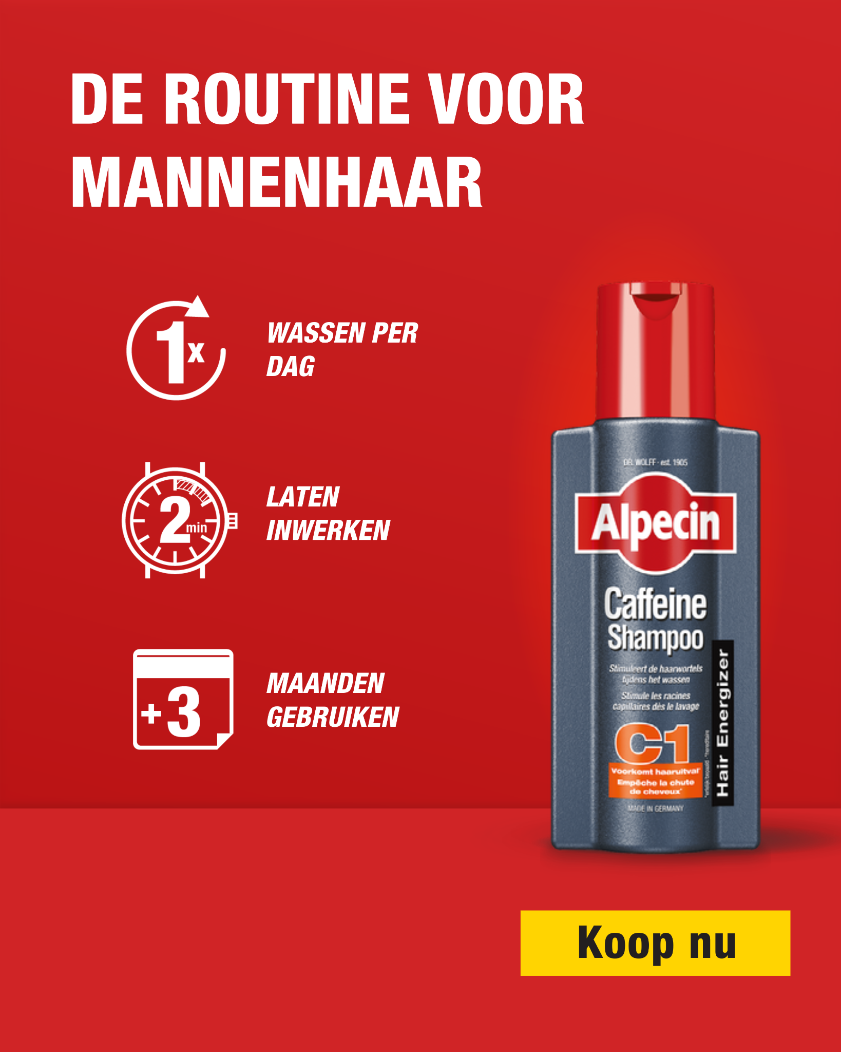 Alpecin Facebook ad