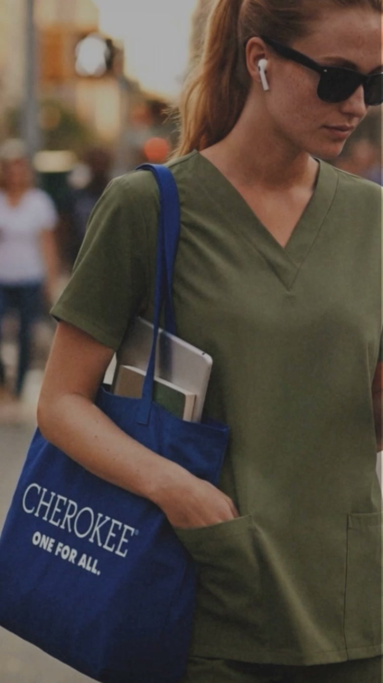 Cherokee Uniforms Facebook ad: One For All