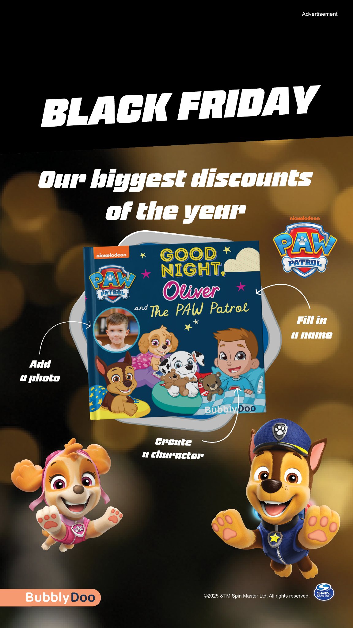 BubblyDoo Books Facebook ad
