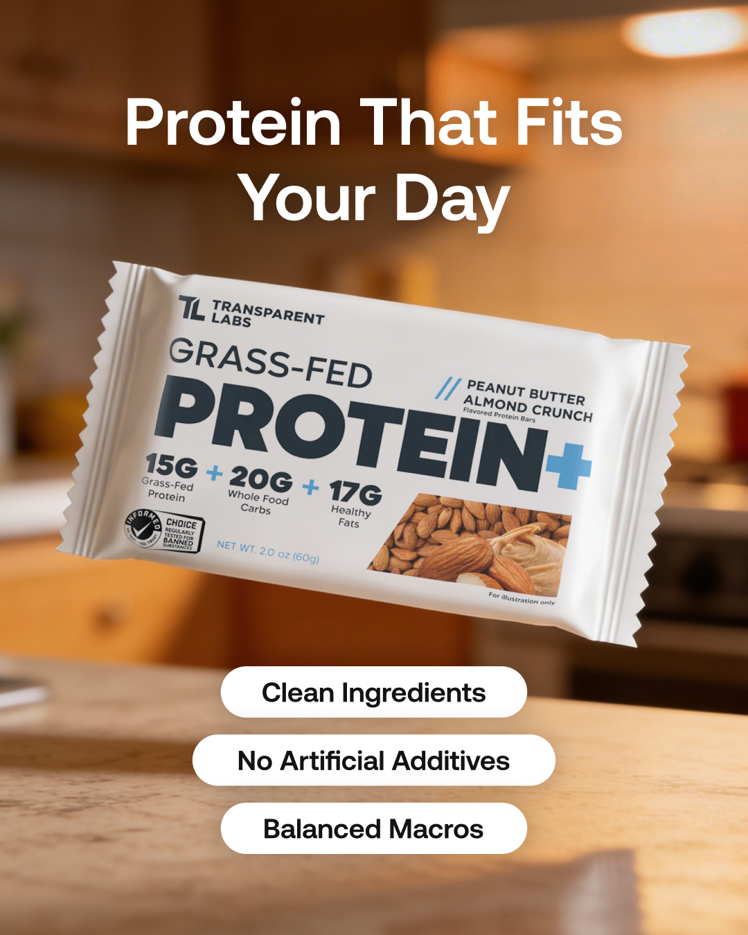 Transparent Labs Facebook ad