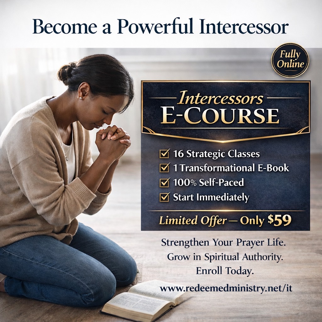 Redeemed Ministry Facebook ad